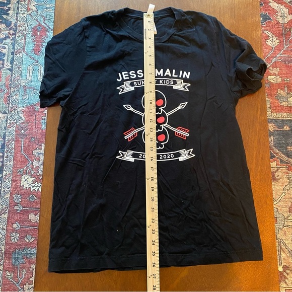 Jesse Malin Sunset Kids 2019 2020 Tour Concert Tee Merch Bella Canvas Large - Picture 5 of 6